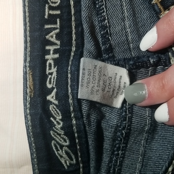 Blue Asphalt Boot Cut Size 7 Jeans - Picture 2 of 3